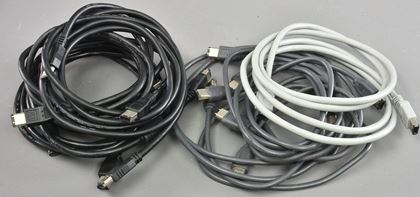 various-Large lot firewire cables - Genesis